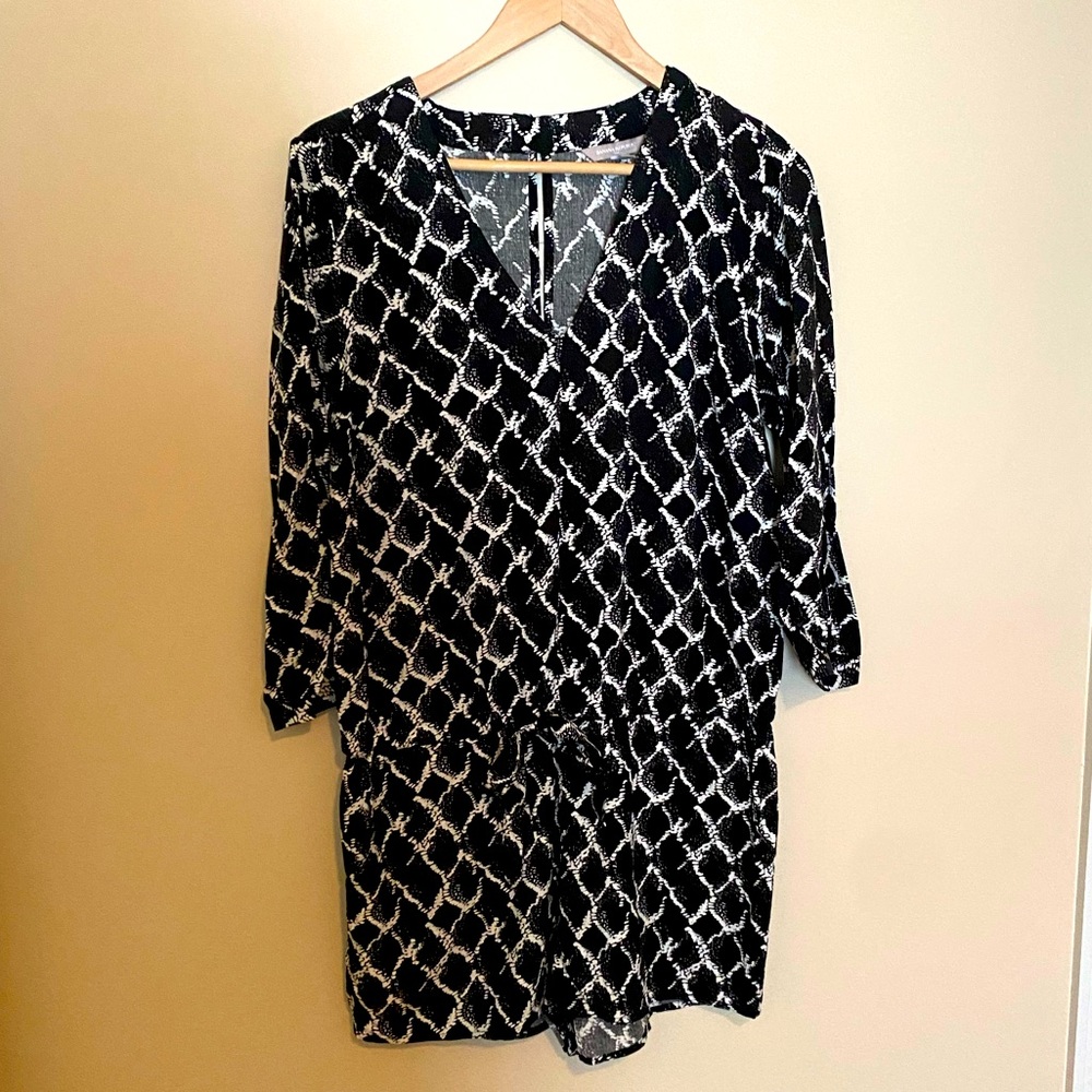 Banana Republic Snakeskin Romper